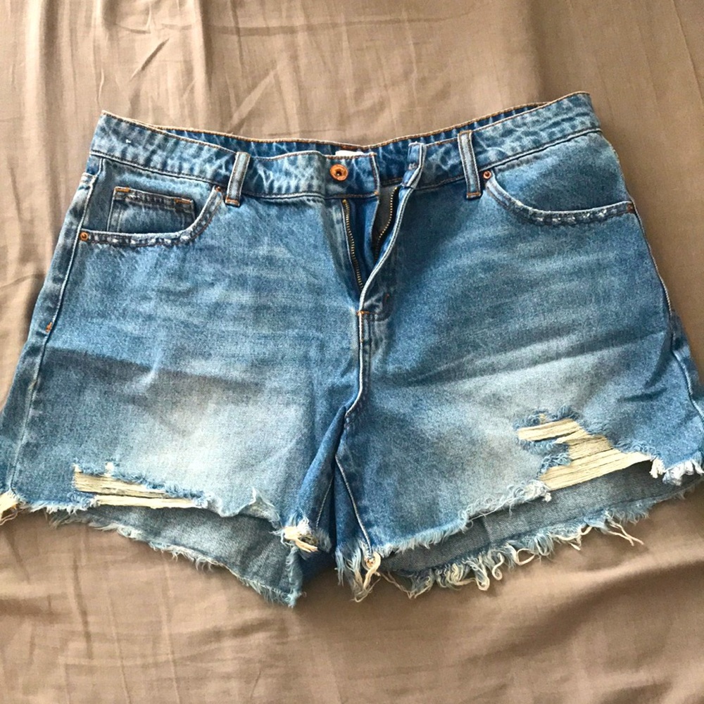 Denim Cutoff Shorts